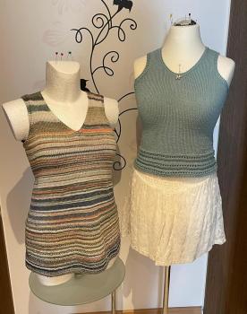 Strickanleitung Einzelanleitung Top *Cool Summer* von Astrid Klemm