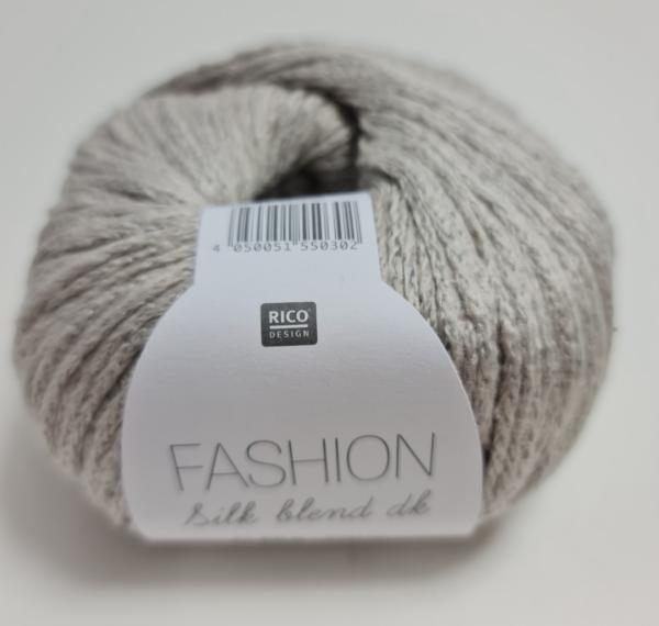Rico Design Fashion Silk Blend dk 50g 210m Grau